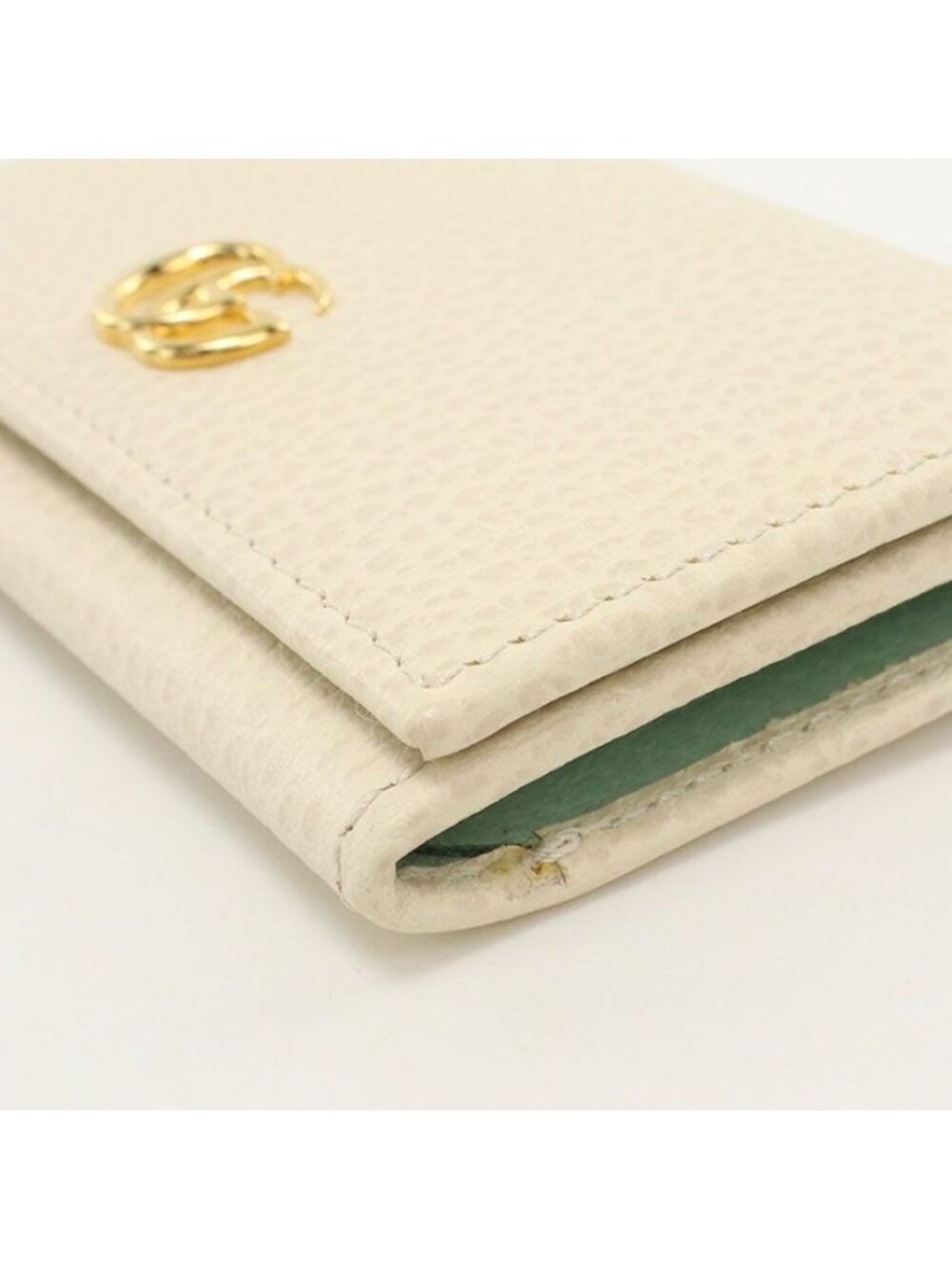 Gucci Bicolor Card Case Double Business Holder Leather - Picture 5 of 6